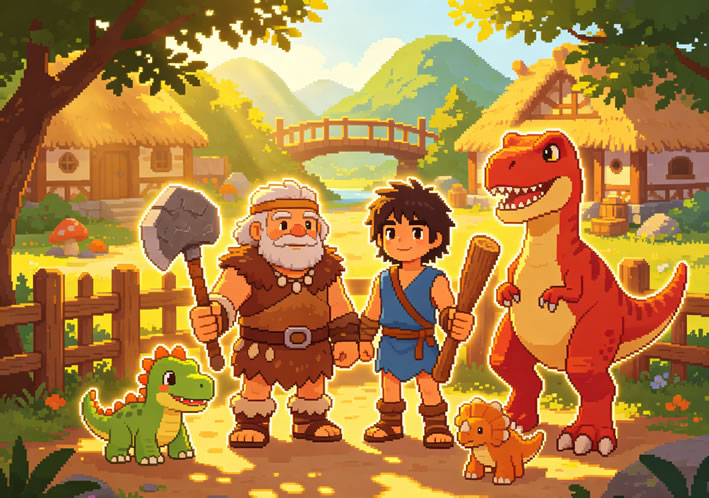 情怀不灭，冒险不止！石器时代网游的玩家坚守与新生力量